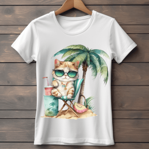 Tricou The Vacation Kitty - Myrtle Beach