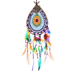 Dream Catcher Bali Protector - Lacrimă Colorată