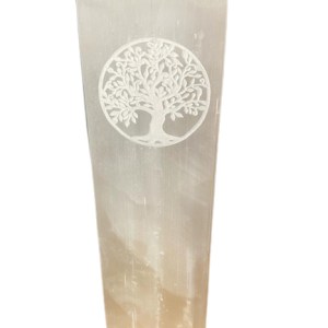 Lampă din Selenit 25cm - Arborele Vieții