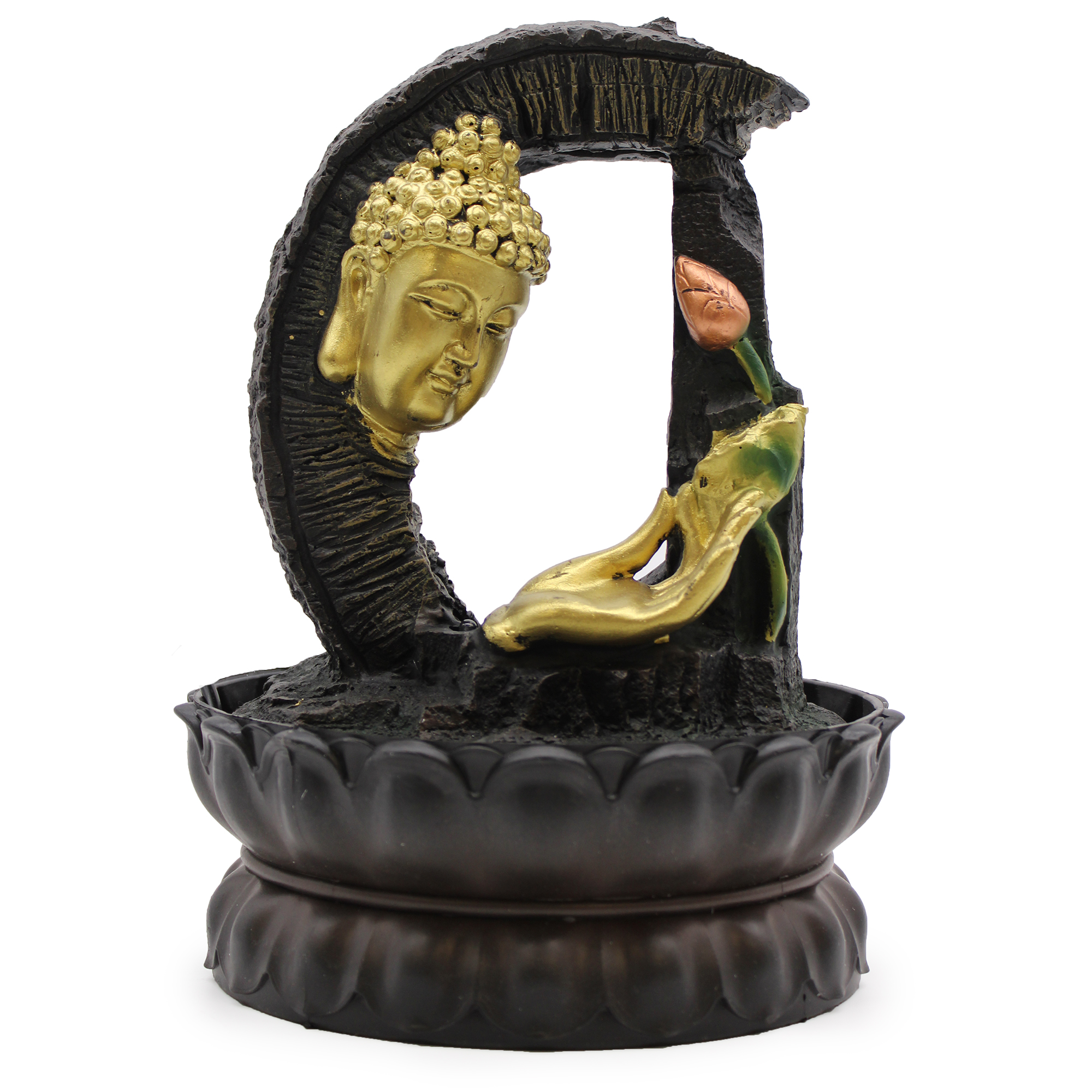 Buddha Auriu și Lotus