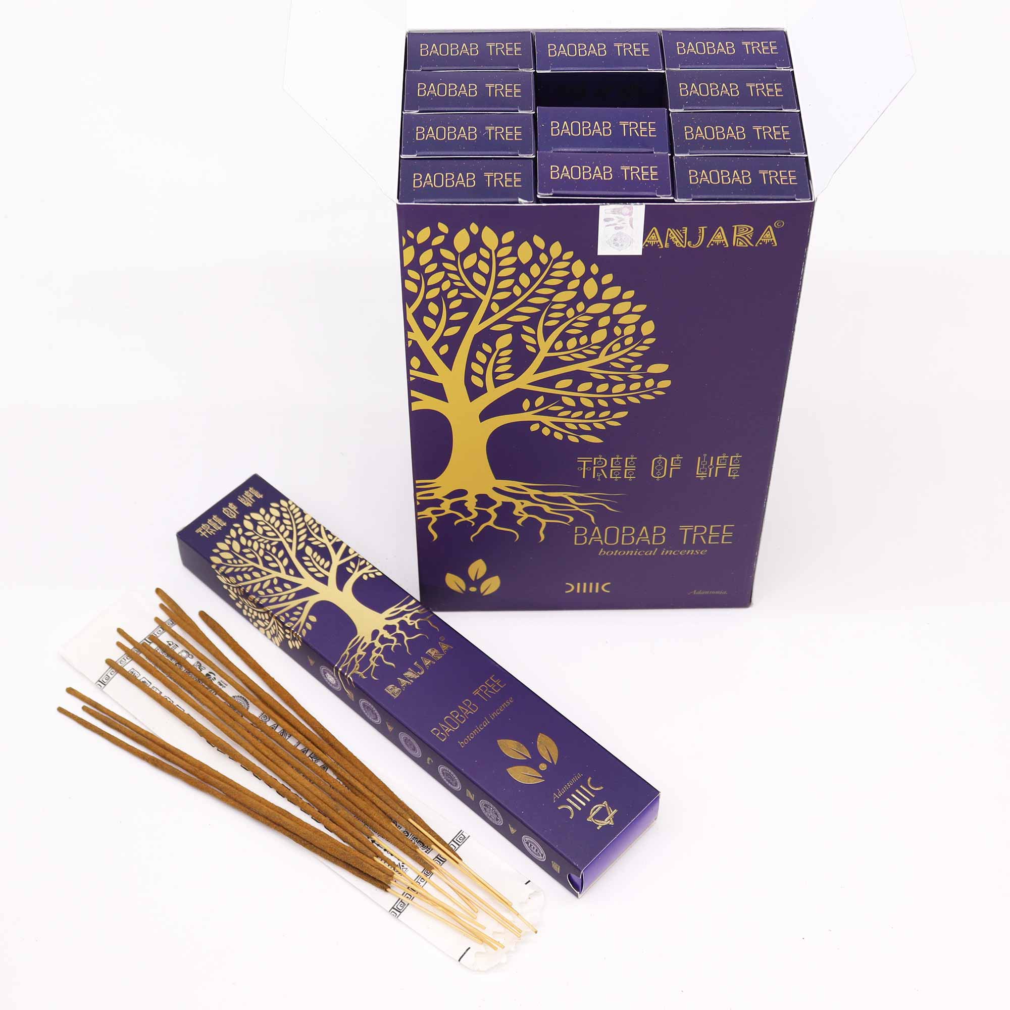 Bețișoare Parfumate Botanice Banjara - Arborele Yggdrasil - imagine 6