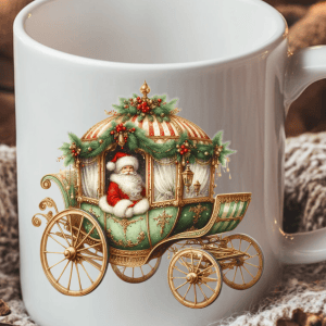 Cană Santa Coming to Town
