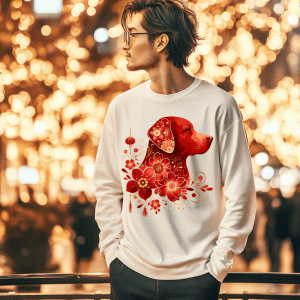 Tricou Dog (狗, Gǒu) Faithful Sentinel