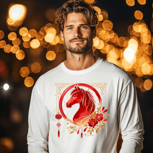 Tricou Horse (马, Mǎ) Wind Chaser