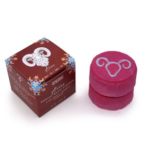 Set de Bombe de Baie Zodiac cu Horoscop - Berbec
