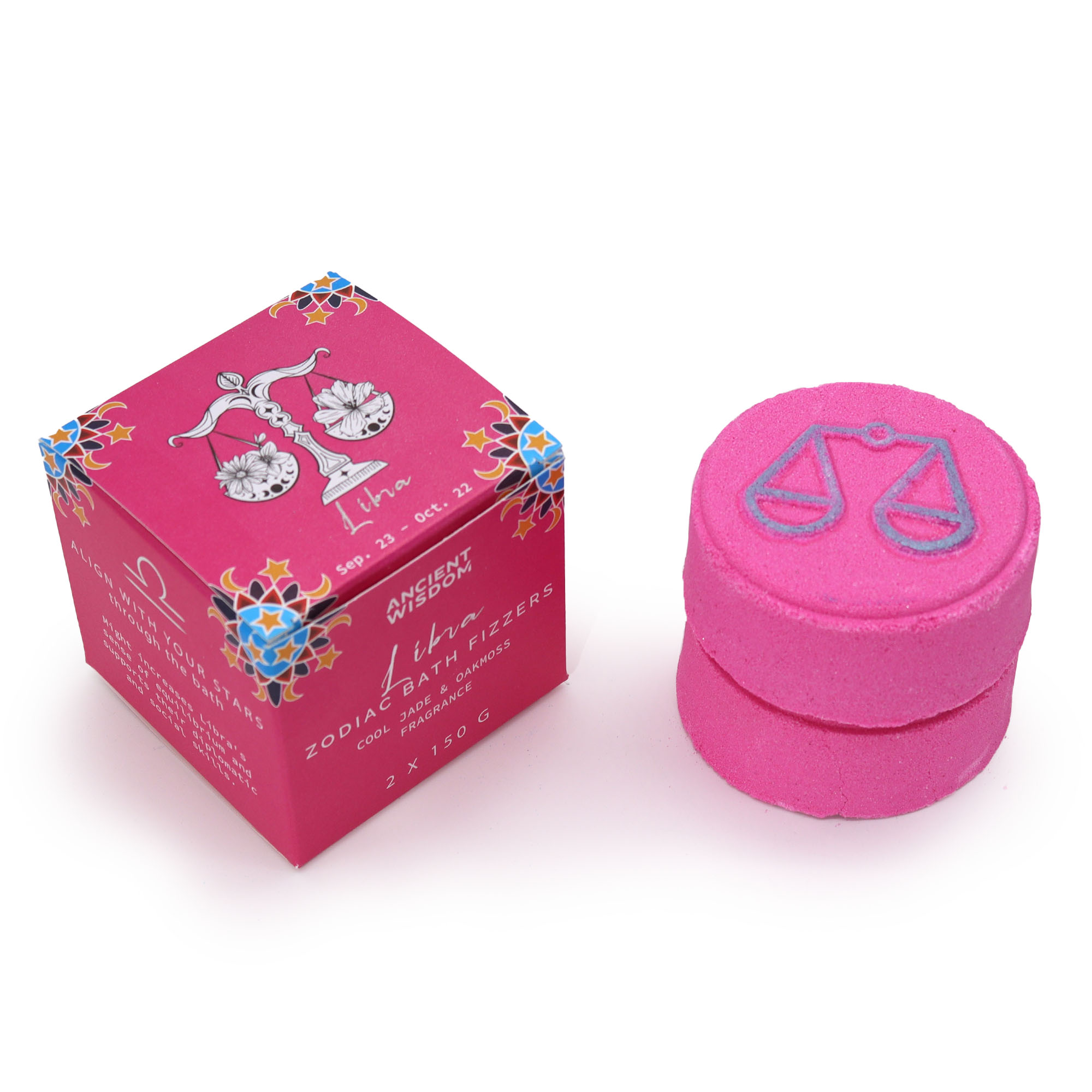 Set de Bombe de Baie Zodiac cu Horoscop - Balanță
