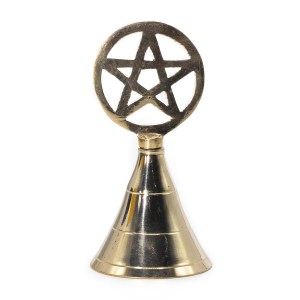 Clopoțel din Alamă pentru Altar – Pentagramă
