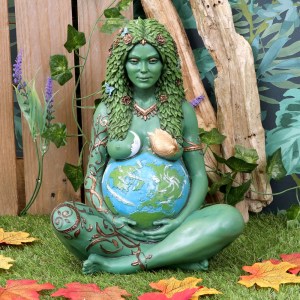 Statueta de Arta Mother Earth Verde (Ultra Premium)