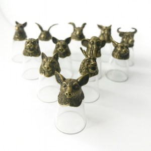 Pahare de Shot Bottom Up: Creaturi ale Zodiacului Chinezesc (25 ml)