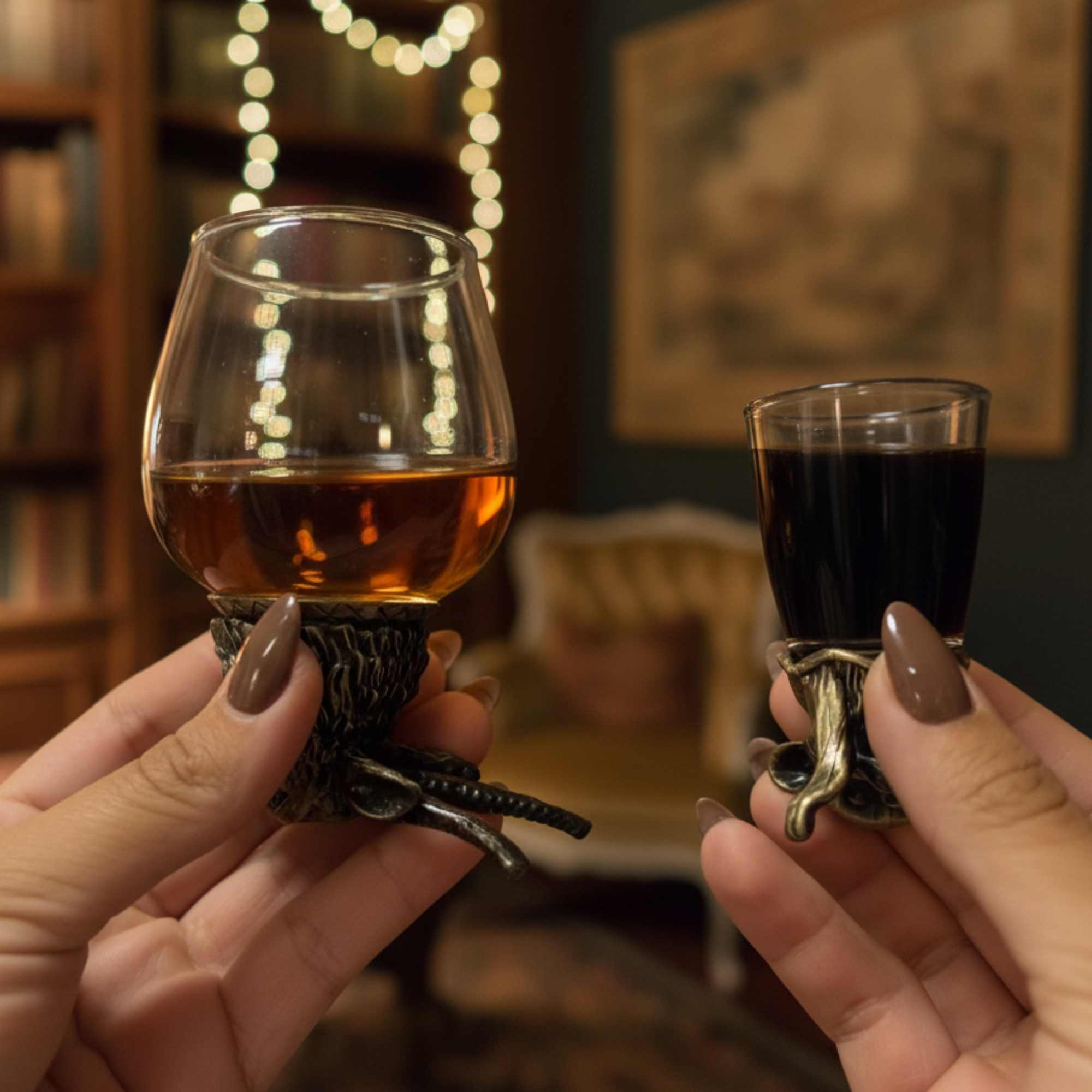 Pahare de Shot Bottom Up: Creaturi din Pădure și Mistice (25 ml) - imagine 2