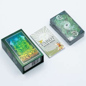 Set de Cărți de Tarot cu Folie – Mitologia Kesulu – cu ghid