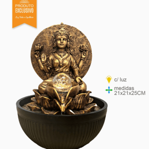 Fântână Decorativă Lakshmi – Rășină (21 x 21 x 25 cm) | Moria’s Dream