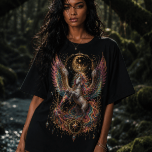 Tricou Premium Moon's White Flame