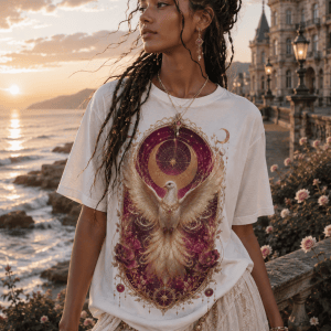 Tricou Premium Winged Benediction